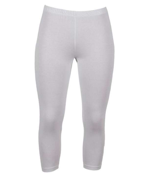 Priser på Steenholt Harmony Dame Leggings Plus Size - White - 56