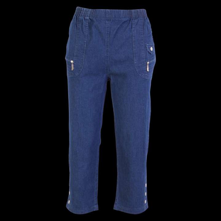 Priser på J.S.T. For My Dame Knickers - Denim Blue - 40