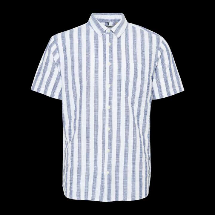 Priser på Blend Arun Herre Kortærmet skjorte - Snow White - 2XL