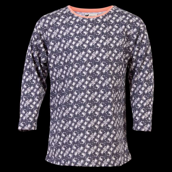 Priser på Kolaidi Pige Langærmet t-shirt i økologisk bomuld - Misty - 110/116