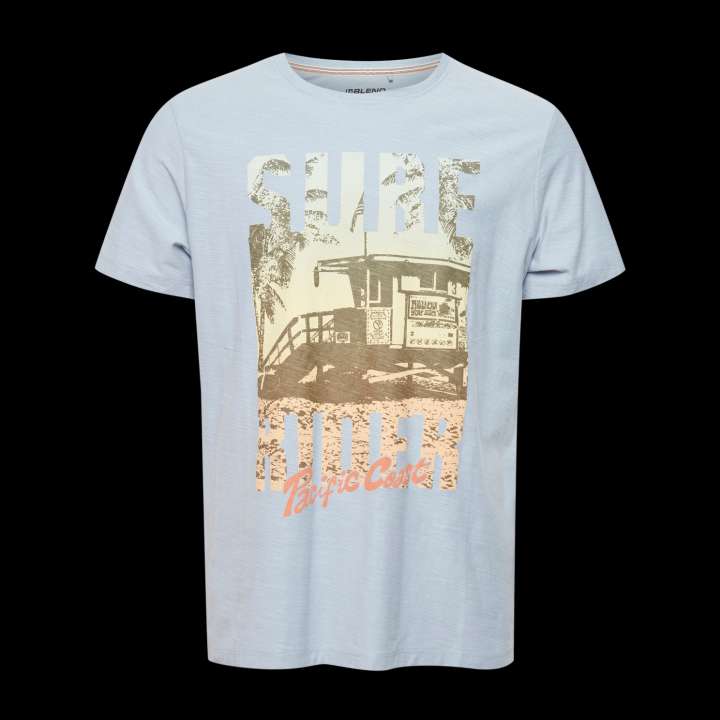 Priser på Blend Herre T-shirt - Dusty Blue - 2XL