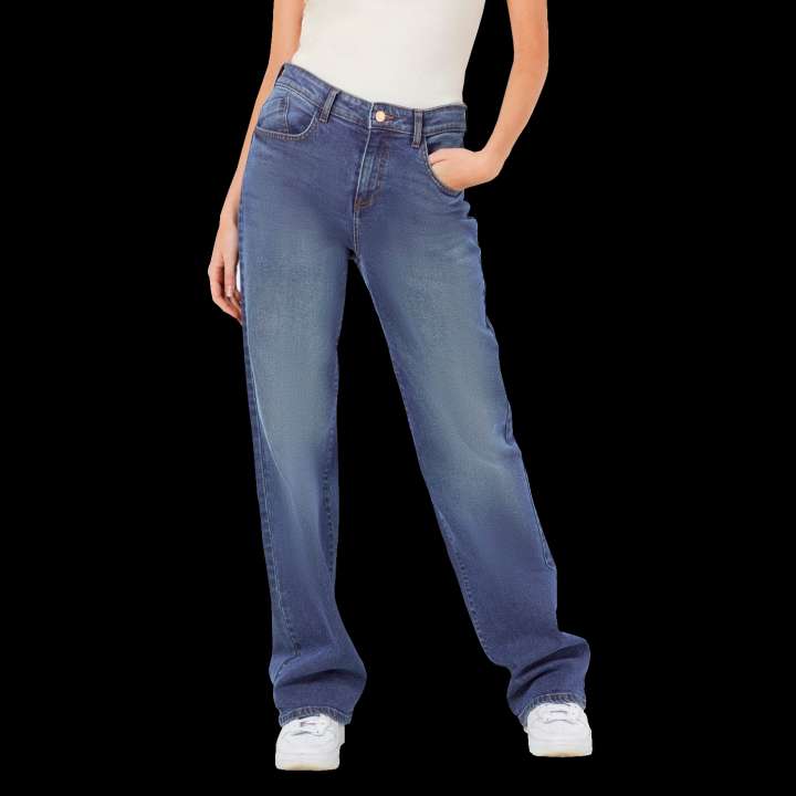 Priser på Noisy May Dame Jeans - Medium Blue Denim - 29/30