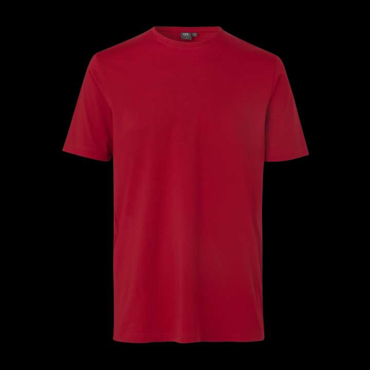 Priser på ID Stretch Herre T-shirt m. stretch - Rød - XL