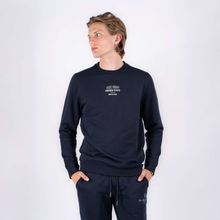 Priser på Marcus Colin O Herre Sweatshirt - Dk. Navy - 2XL