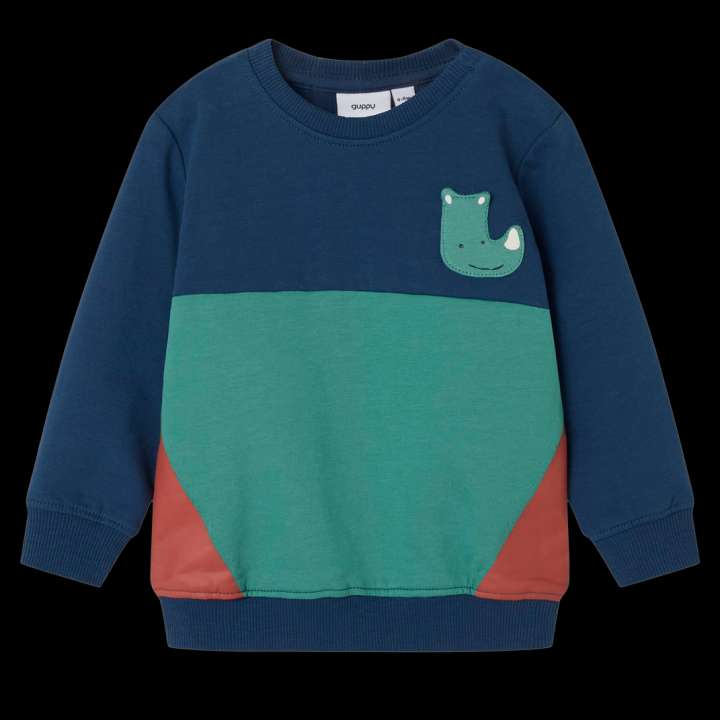 Priser på Guppy Dalius Drenge Sweatshirt - Insignia Blue - 80