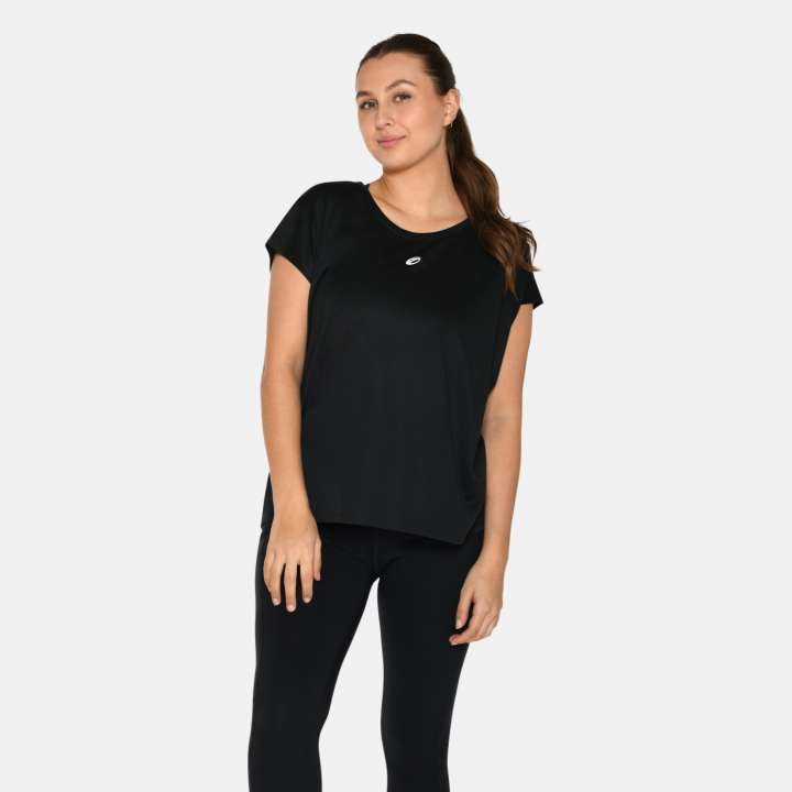 Priser på Zebdia Dame Trænings t-shirt - Black - S