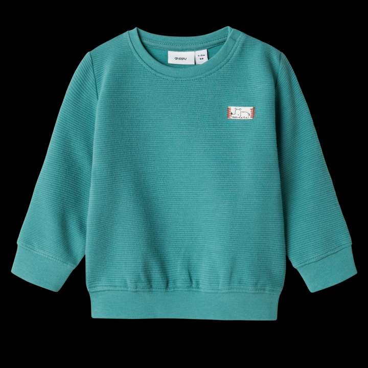 Priser på Guppy Dalit Baby Sweatshirt - Deep Sea - 80
