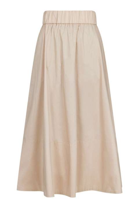 Priser på Neo Noir - Nederdel - Yara Poplin Skirt - Dark Sand
