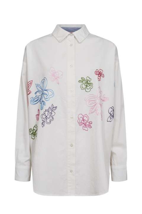 Priser på Nümph - Skjorte - Faith Shirt - Bright White