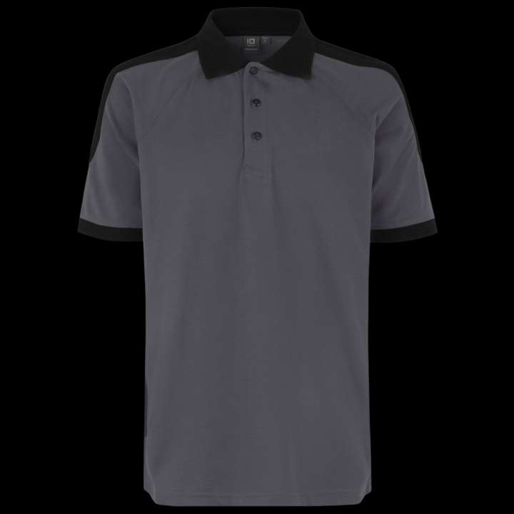 Priser på ID Pro Wear Herre Polo - Silver Grey - 6XL