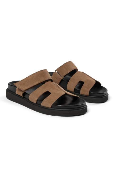 Priser på Pavement - Sandaler - Maru Suede - Taupe Suede