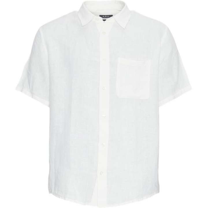 Priser på A.P.C Regular fit LIAEK-H12551 Skjorter Off White