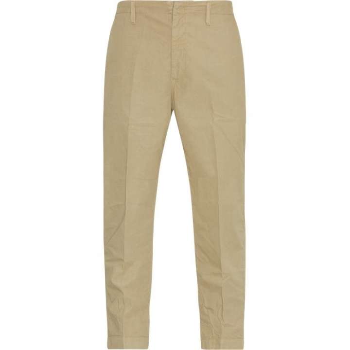 Priser på Dondup Regular fit UP521 DU PF0019U PTD ZYAN Bukser Sand
