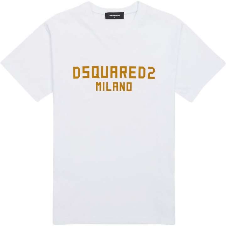 Priser på Dsquared2 Cool Fit Milano T-shirt Hvid