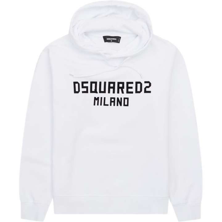 Priser på Dsquared2 Cool Fit Hættetrøje Hvid