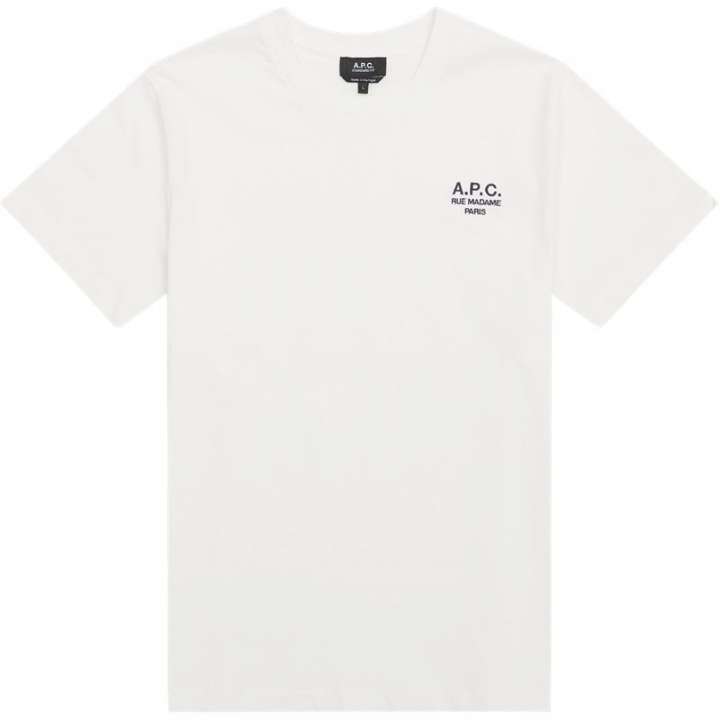 Priser på A.P.C Regular fit COHBU- M26388 T-shirts Off White