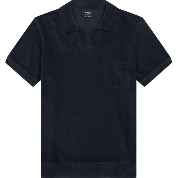 Priser på A.P.C Regular fit COEWT H26072 T-shirts Navy