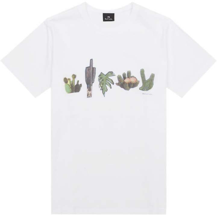 Priser på PS by Paul Smith Regular fit 011R PP5075 REG FIT T-shirts Hvid