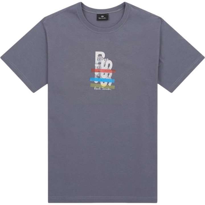 Priser på PS by Paul Smith Regular fit 220X PP5121 REG FIT T-shirts Grå