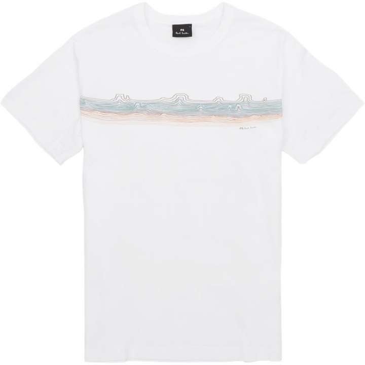 Priser på PS by Paul Smith Regular fit 220X PP5091 T-shirts Hvid