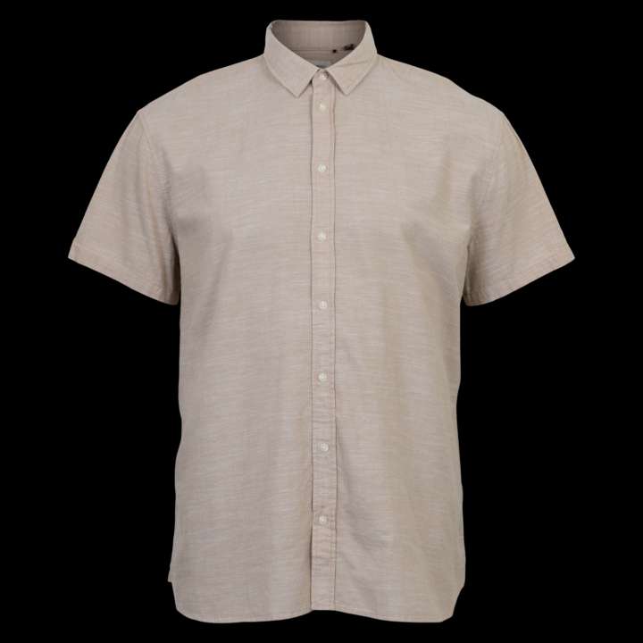 Priser på Blend Herre Kortærmet skjorte - Cornstalk - 3XL