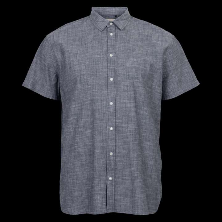 Priser på Blend Herre Kortærmet skjorte - Dress Blues - 3XL