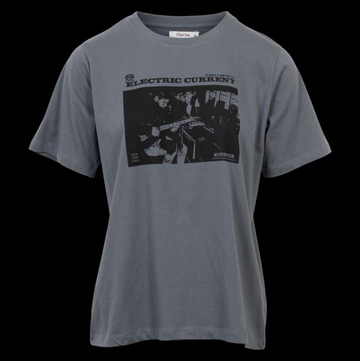 Priser på ChaCha Dame T-shirt - Grey - S