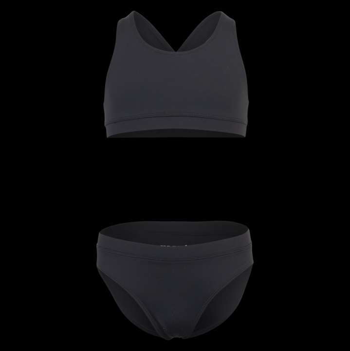 Priser på Me Too Pige Bikini - Black - 140