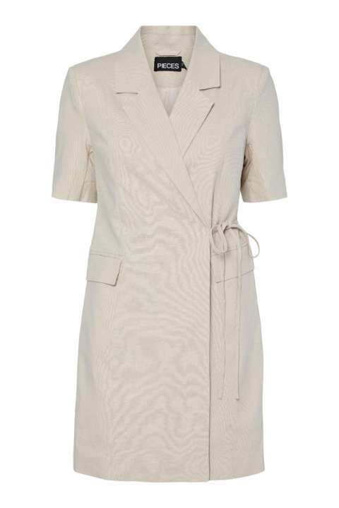 Priser på Pieces - Kjole - Tiki Blazer Dress - Silver Gray