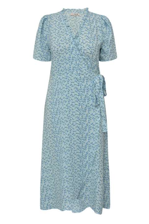 Priser på A-View - Kjole - Peony Dress - Blue/white
