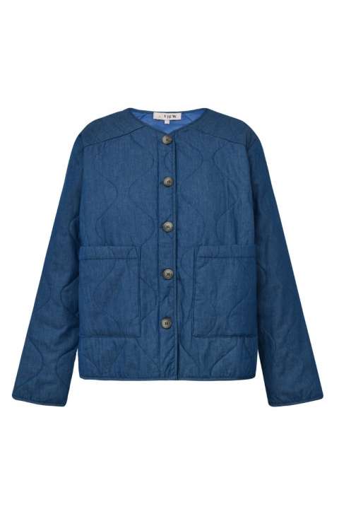 Priser på A-View - Jakke - Kammy Denim Jacket - Denim Blue
