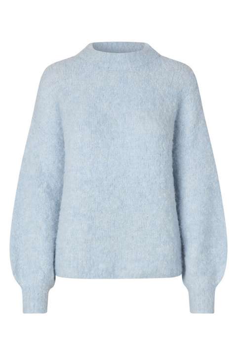 Priser på A-View - Strik - Patrisia New Knit Pullover - Light Blue