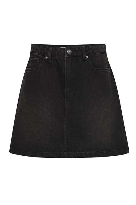Priser på Ichi - Nederdel - IH Aveny Sk - Washed black