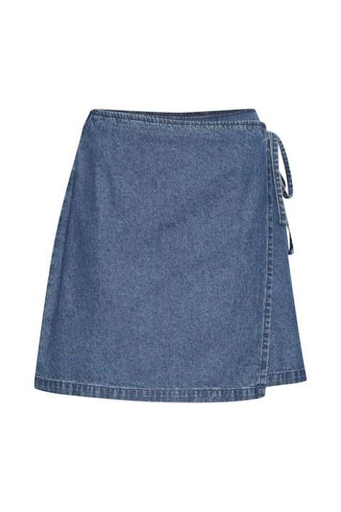 Priser på Ichi - Nederdel - IH Dallas Sk - Medium blue
