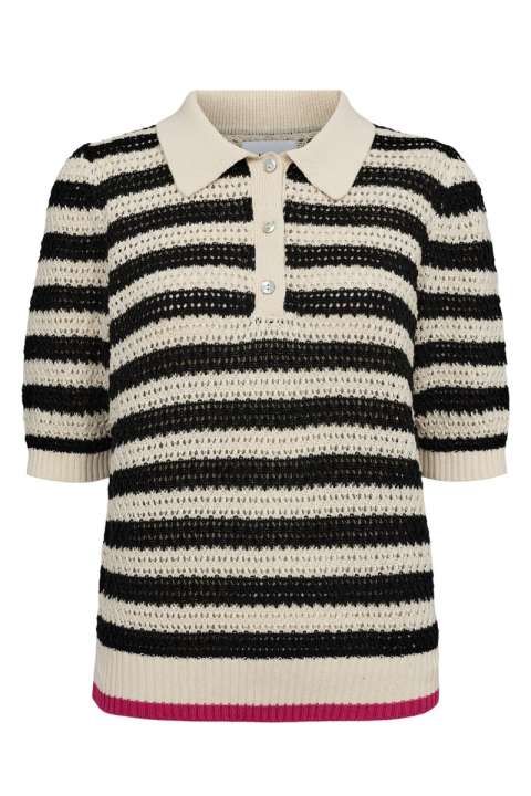 Priser på Nümph - Strik - Villia SS Pullover - Caviar