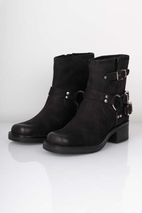 Priser på Copenhagen Shoes - Støvler - The Magic Move Nubuck - Black Nubuch