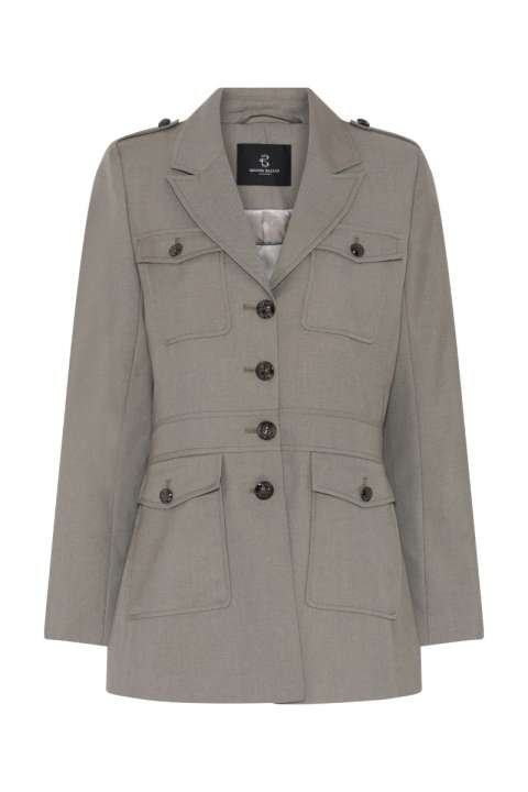 Priser på Bruuns Bazaar - Jakke - CarotaBBBakita Jacket - Concrete