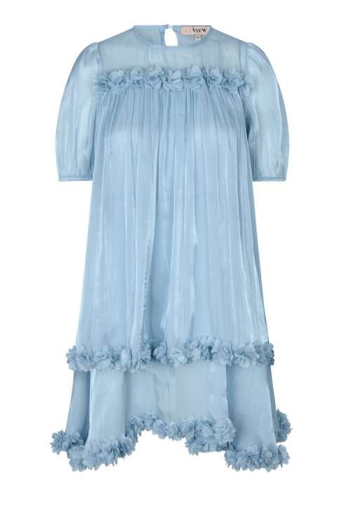 Priser på A-View - Kjole - Daisi Dress - Light Blue