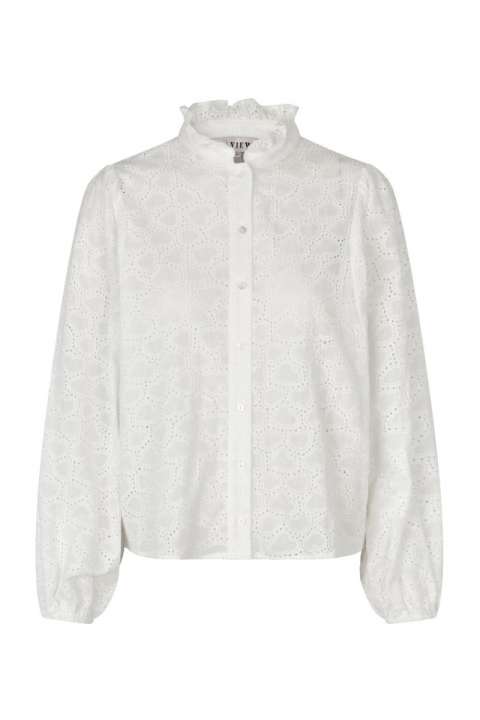 Priser på A-View - Bluse - Karla Shirt - White
