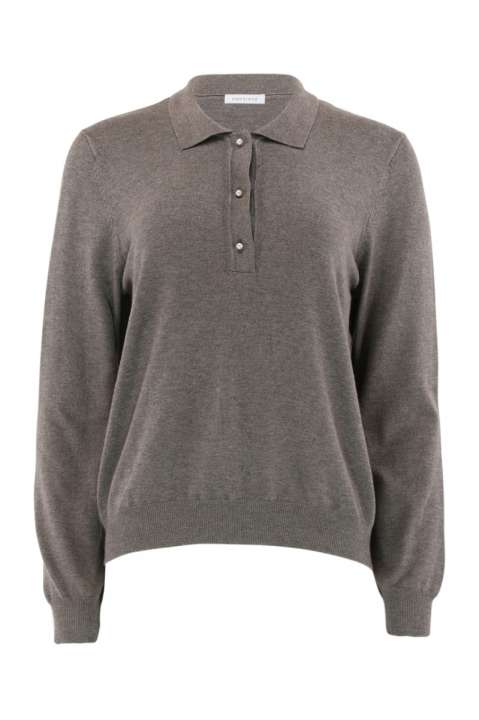 Priser på Continue - Bluse - Diane Polo - Earth