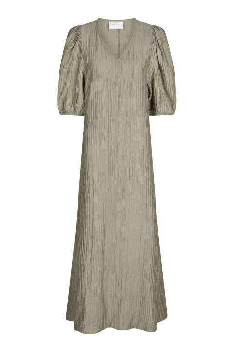 Priser på Neo Noir - Kjole - Bobbie Crepe Dress - Smoke Green