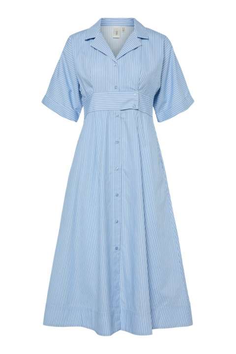 Priser på Y.A.S - Kjole - Yasastor 2/4 Midi Dress S. - Clear Sky