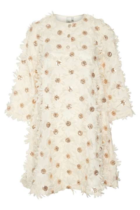 Priser på Y.A.S - Kjole - Yas Abelone 3/4 Dress - Sheer Bliss