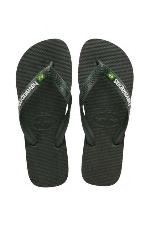 Priser på Havaianas - Sandal - Brasil Logo - Green Olive