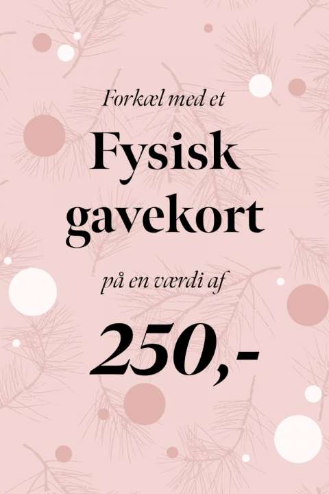 Priser på Forkæl med et fysisk gavekort - Værdi 250 kr.
