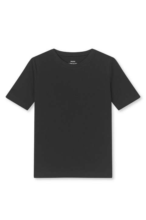 Priser på Mads Nørgaard - T-shirt - Cotton Jersey Jess Tee Fav - Black