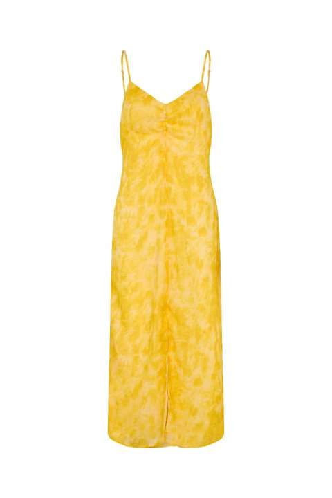 Priser på Modström - Kjole - NapthaliMD Print Strap Dress - Sunflower