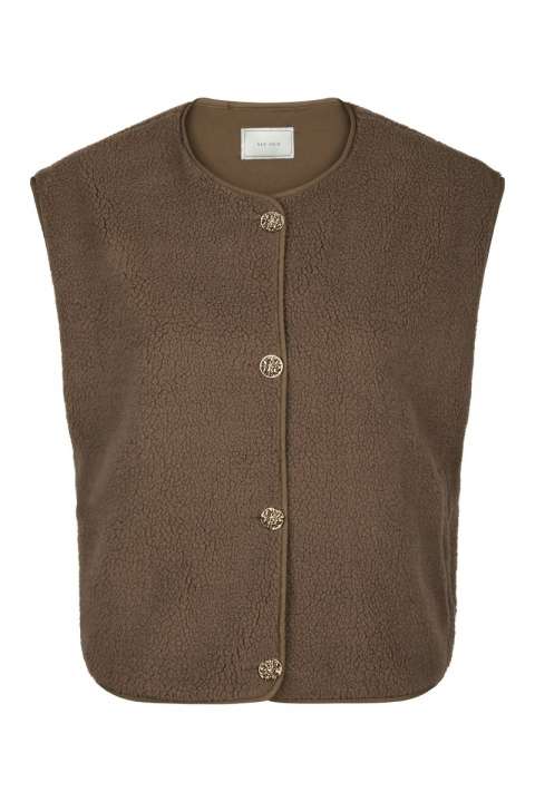 Priser på Neo Noir - Vest - Mariko Teddy Vest - Taupe