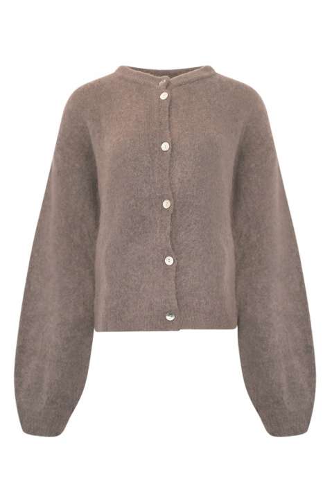 Priser på Noella - Cardigan - Kae Knit Cardigan - Coffee