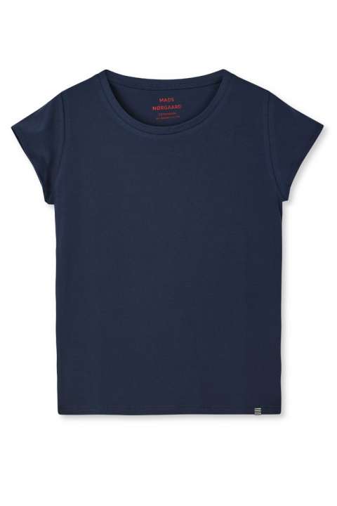 Priser på Mads Nørgaard - T-shirt - Organic Jersey Teasy Tee Fav - Parisian Night